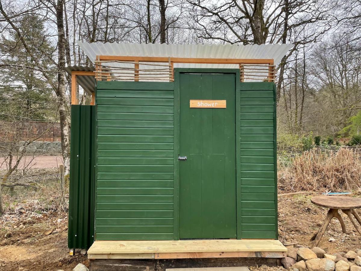 Cosy Woodland Off Grid Shepherds Hut - Rowan Villa Castle Douglas Eksteriør bilde