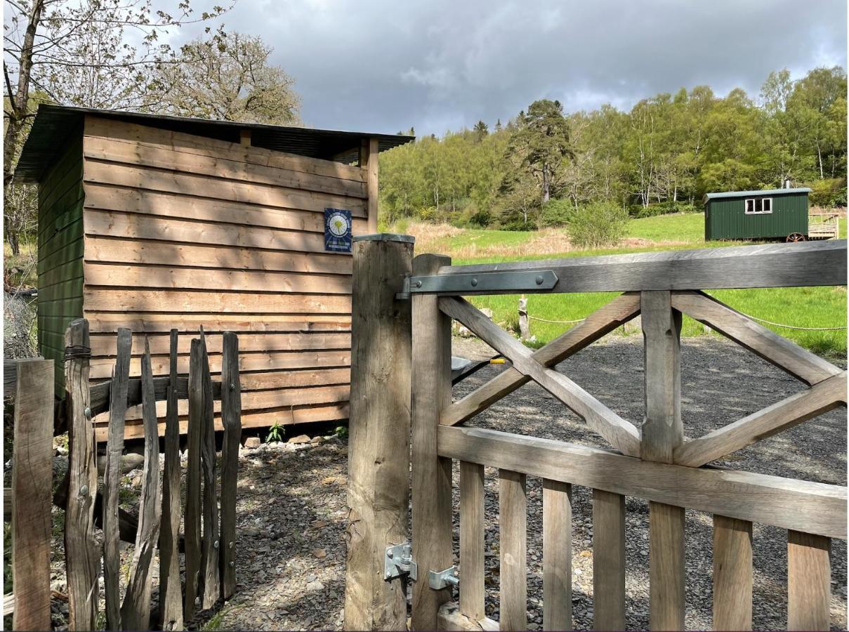 Cosy Woodland Off Grid Shepherds Hut - Rowan Villa Castle Douglas Eksteriør bilde